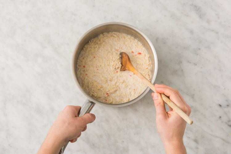 Kokosrijst koken