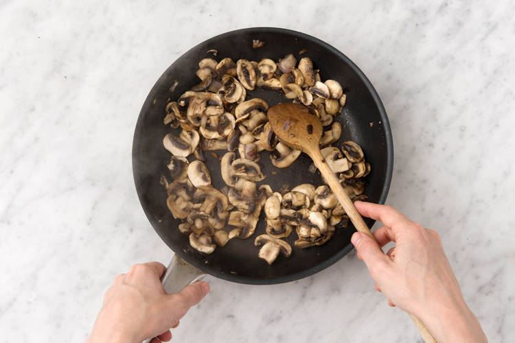 Champignons bakken