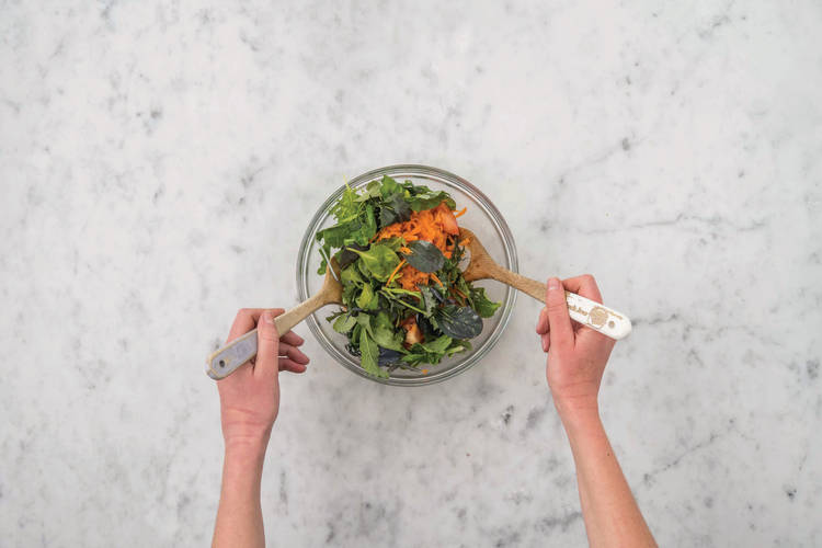 Make the salad