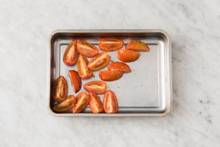 Rôtir les tomates prunes