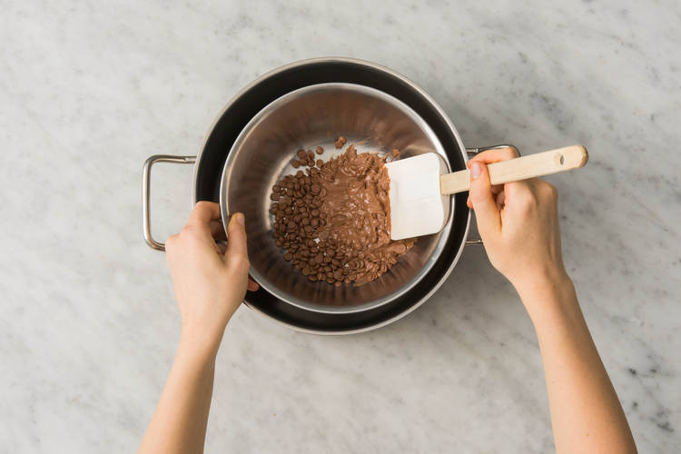 Chocolade smelten