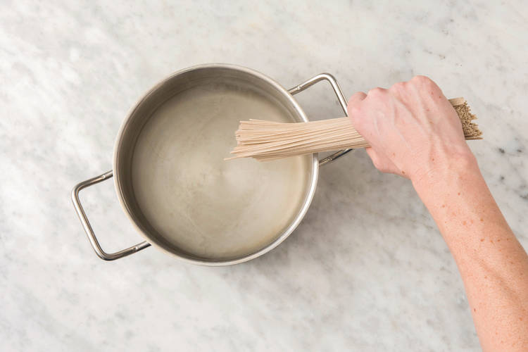 COOK THE SOBA NOODLES