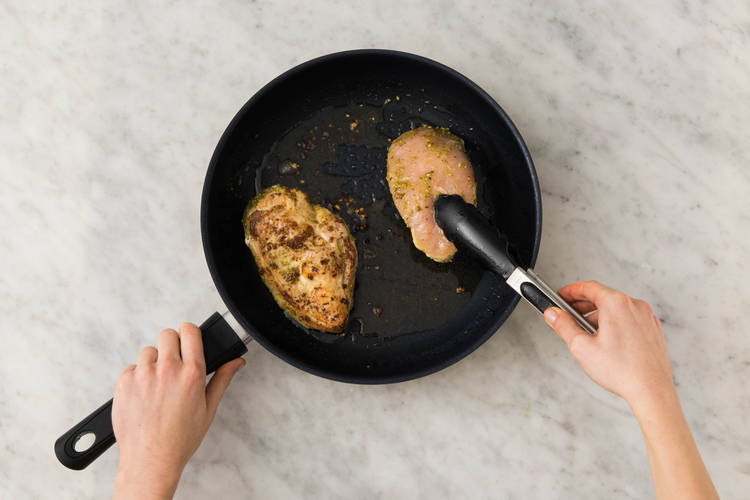 PREP AND COOK CHICKEN