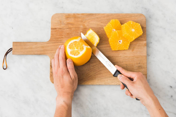 Couper les oranges