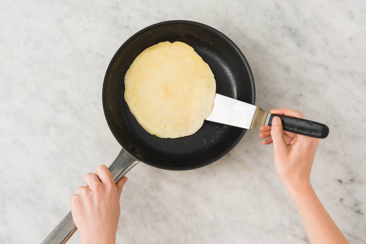Préparer les crêpes