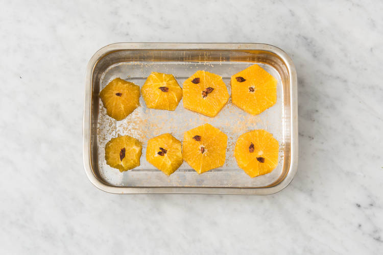 Cuire les oranges