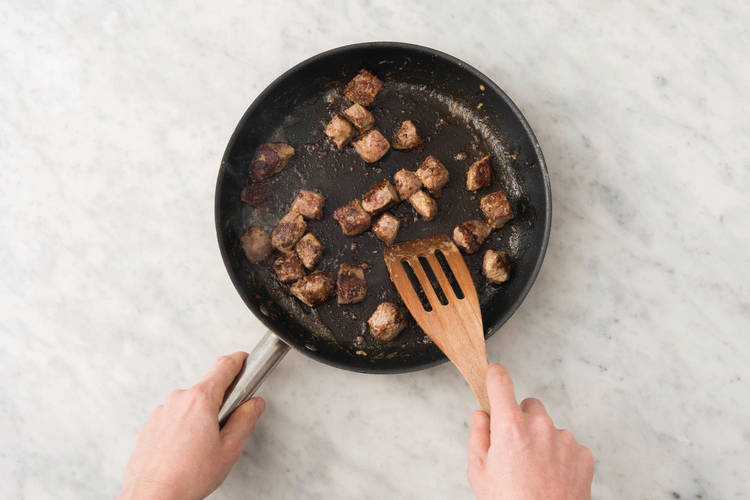 Cook the beef