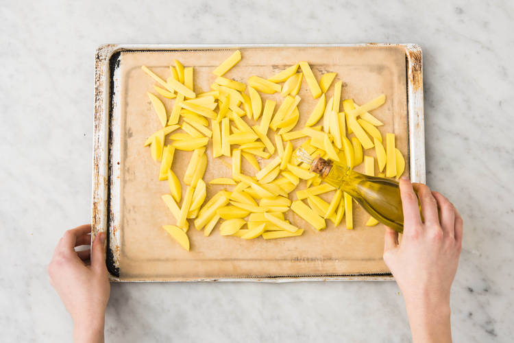 POMMES zubereiten