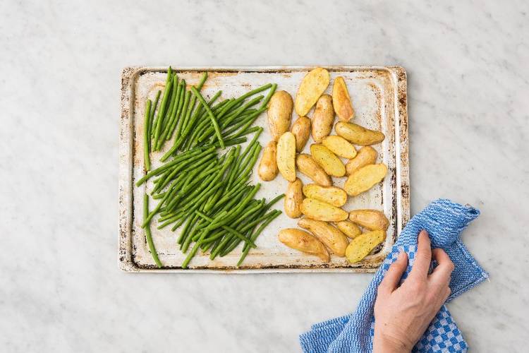 Roast Green Beans