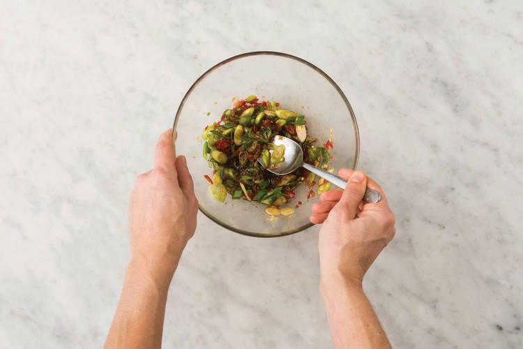 Make the ginger-soy marinade