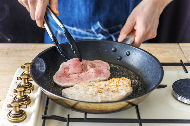 Cook the turkey through