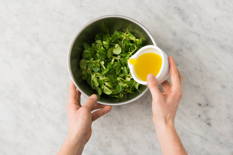 PRÉPARER LA SALADE