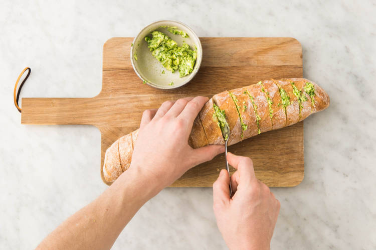 FÜR DAS KRÄUTERBAGUETTE