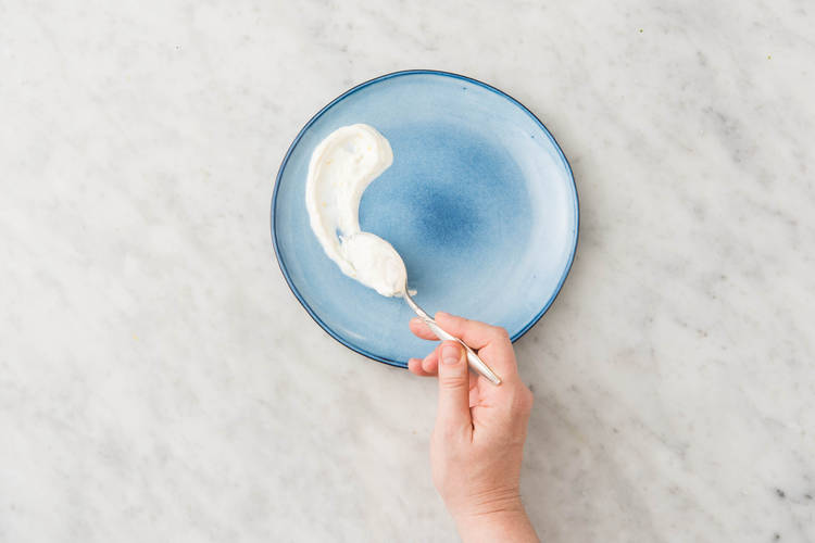 Season Farro and Plate Yogurt