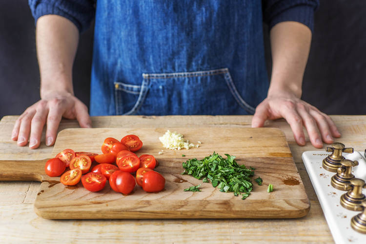 Prep the veg