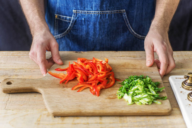 Prep the veggies