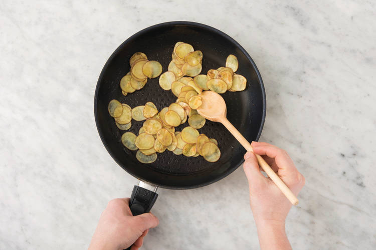 Cook the potato
