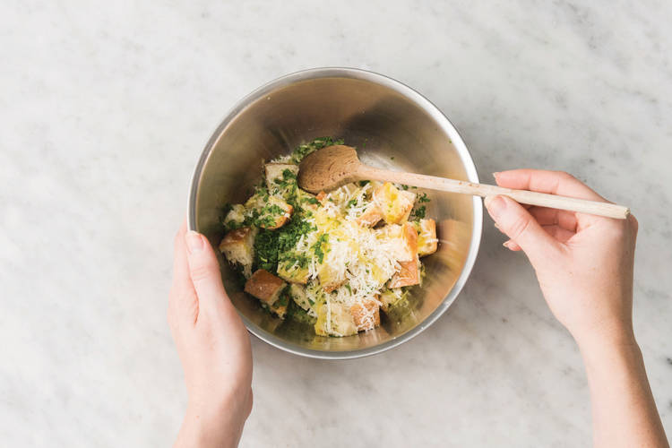 Prepare the ciabatta