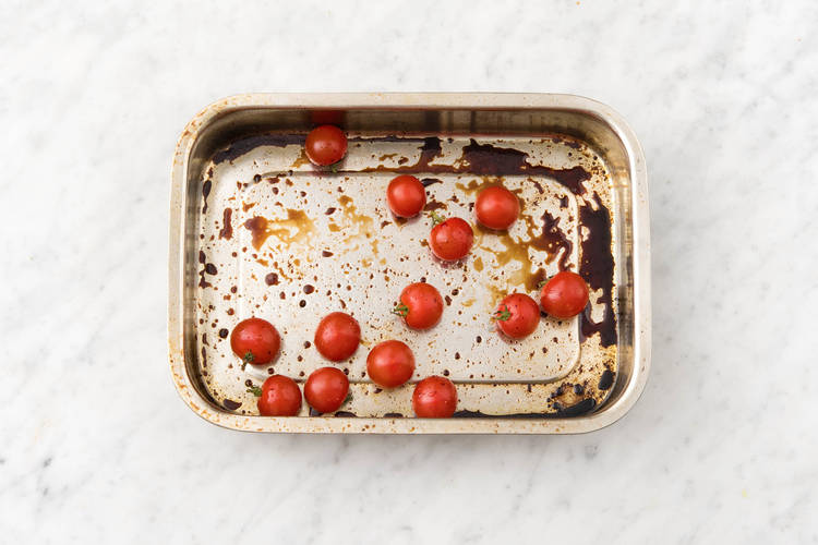 FINISH SAUCE & TOMATOES