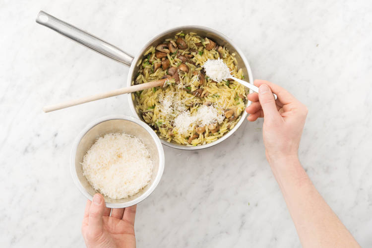 Apprêter le risotto