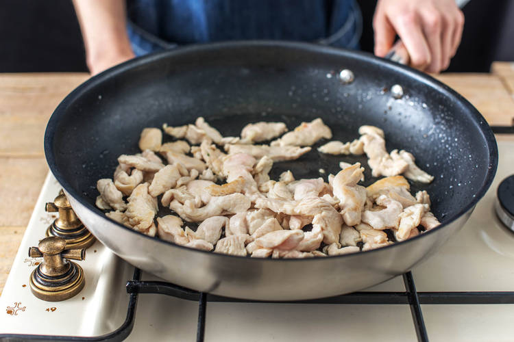 Pan-Fry the Chicken