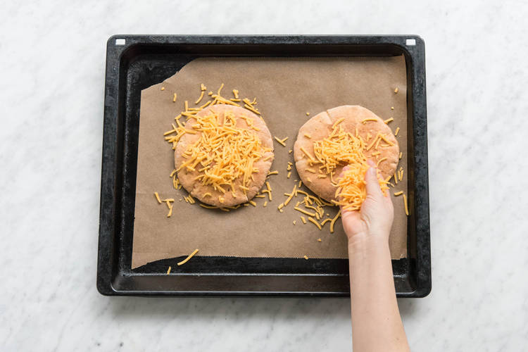 PITA-brot aufbacken