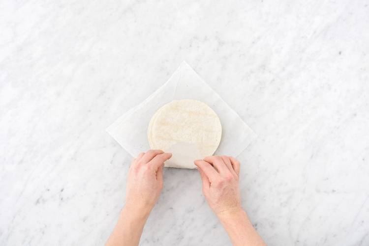 Make Crema and Warm Tortillas