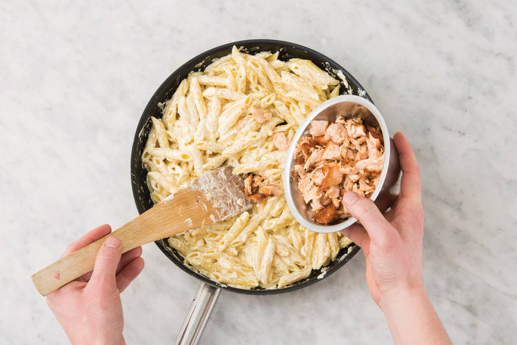 Finish the pasta
