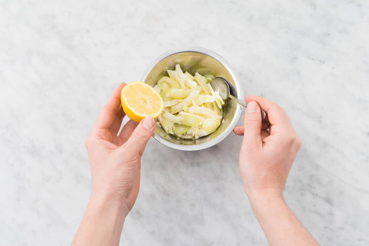 Venkelsalade maken