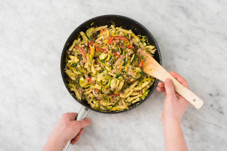 Griller les pignons de pin