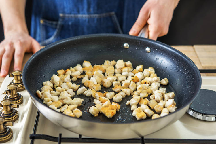 Stir-fry the Chicken
