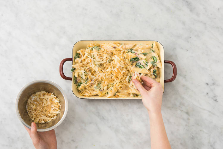 5 BROIL MAC AND CHEESE