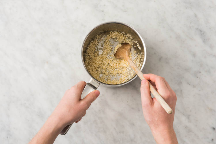 Cuire le risotto