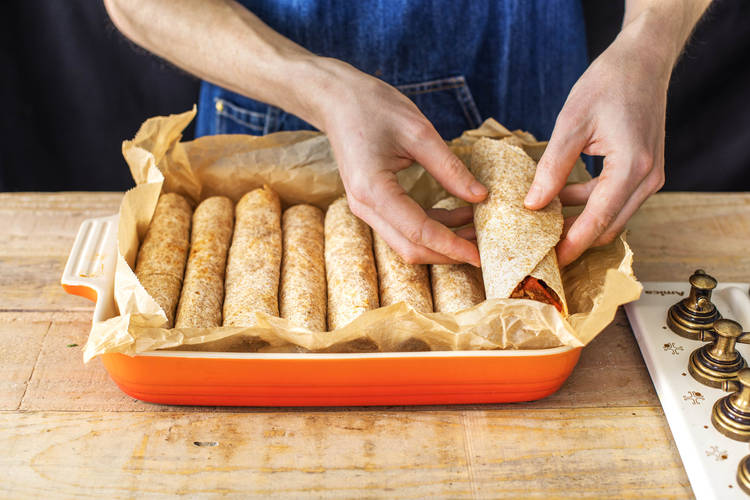 Bake the Enchiladas