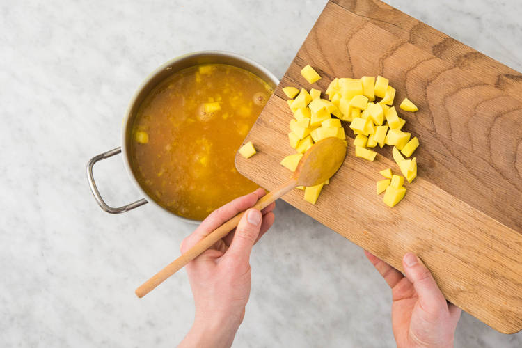Préparer la soupe