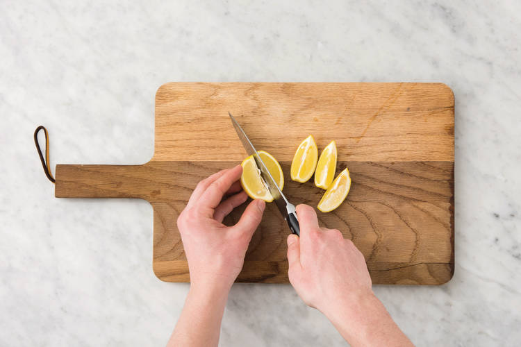 Prep the lemon