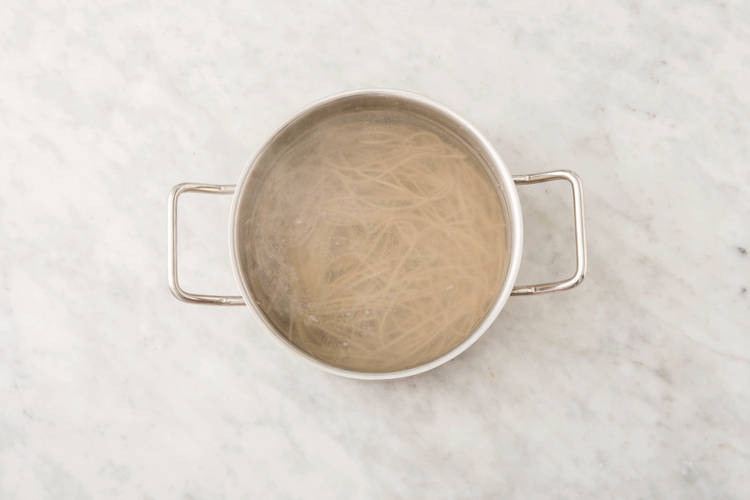 Cook the noodles