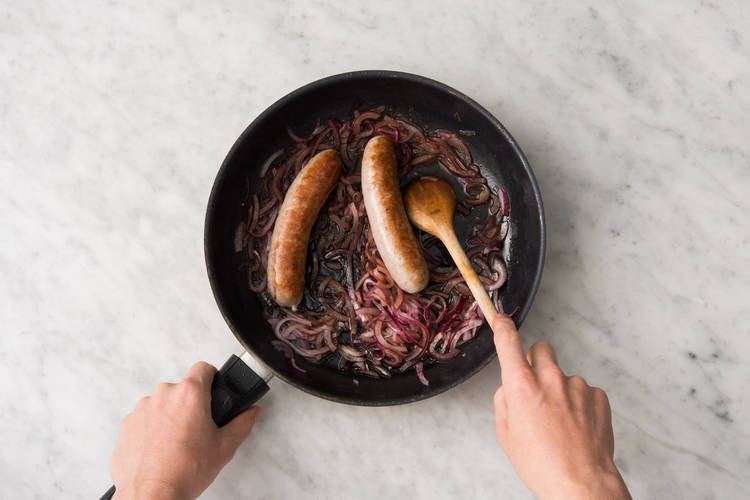 Cuire la saucisse