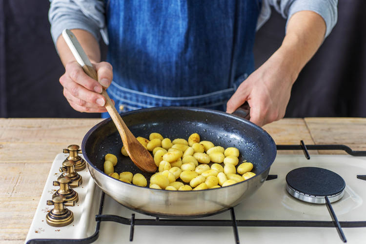 Pan-Fry the Gnocchi