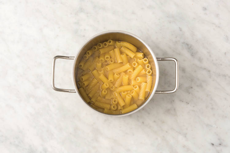 Cook the pasta