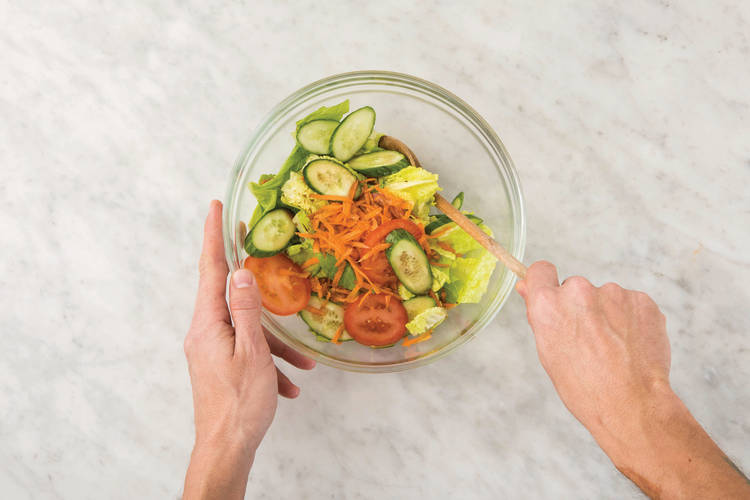 Make the salad