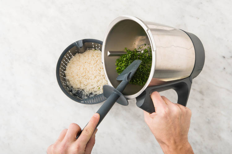 REIS & GEMÜSE DÄMPFEN