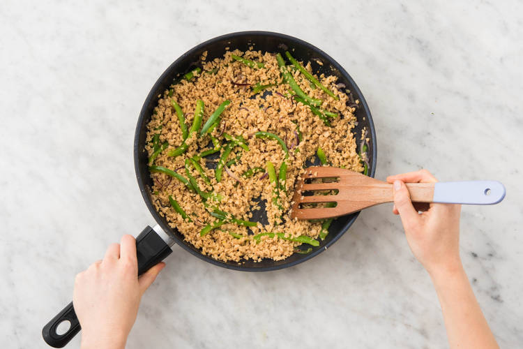 Warm Veggie Crumbles