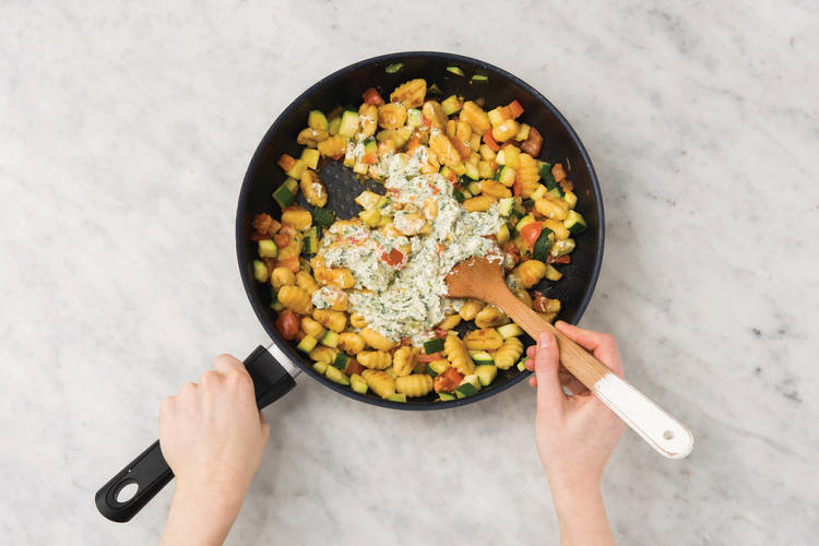 ADD THE VEGGIES