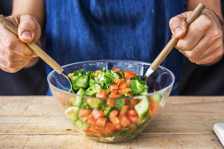 MAKE THE SALAD
