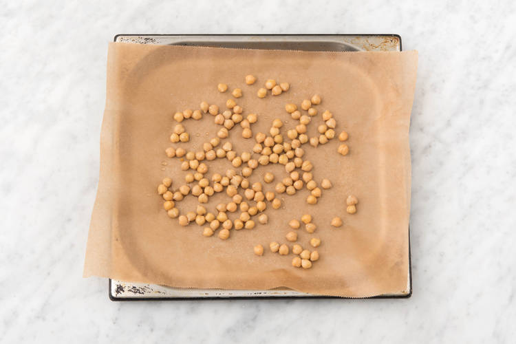 Kikkererwten roosteren