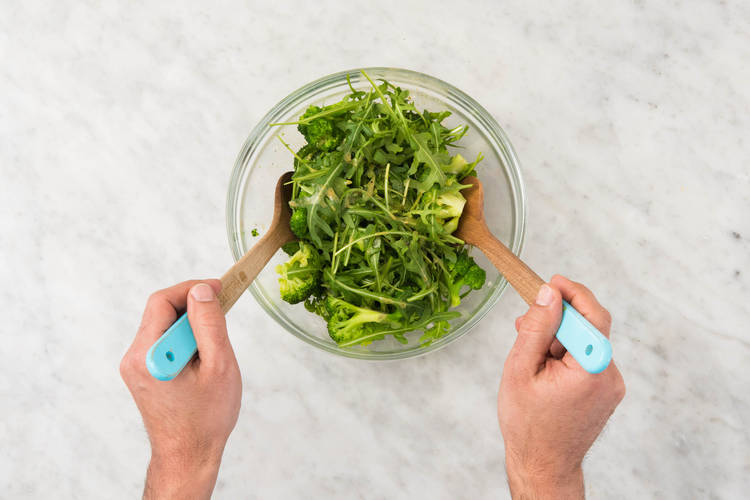Préparer la salade