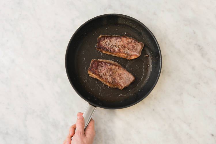 COOK THE STEAK