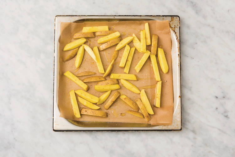 COOK THE PARMESAN FRIES