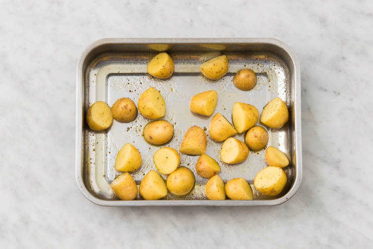 Krieltjes in de oven